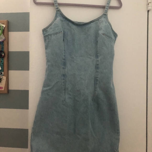 Denim Mini Dress - Picture 4 of 5